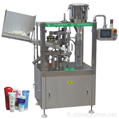 Bropack Plastic Tube remplissage et scellant Machine ZHY-60YP